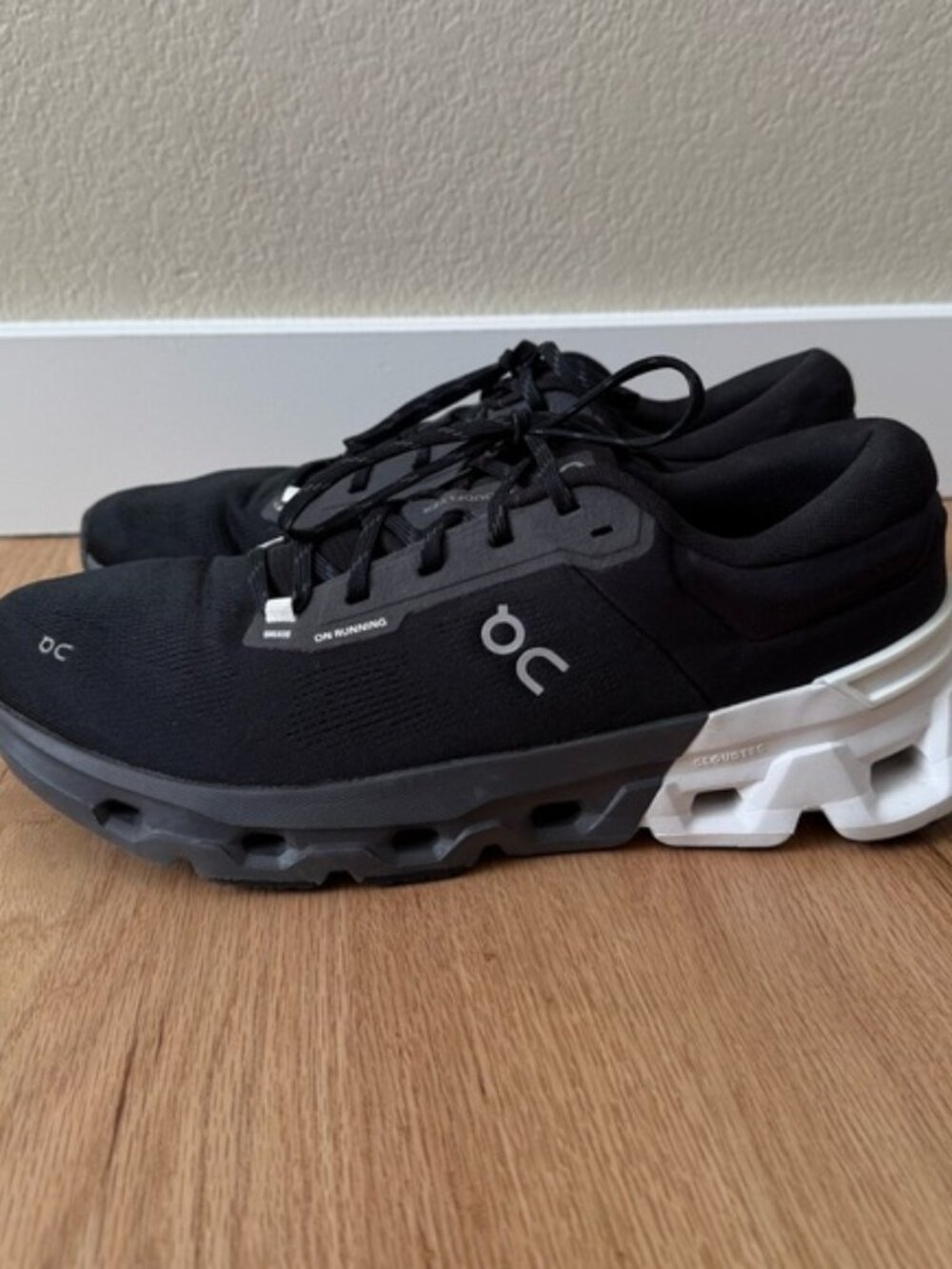 On Running Cloudflyer 5 Black White Size Men’s 14